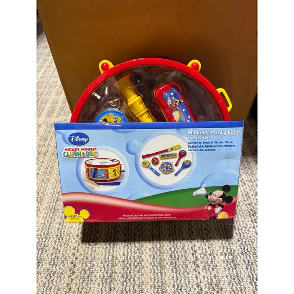 Disney Mickey Mouse Clubhouse Party Band 10pc Set - new in box - Picture 2 of 7